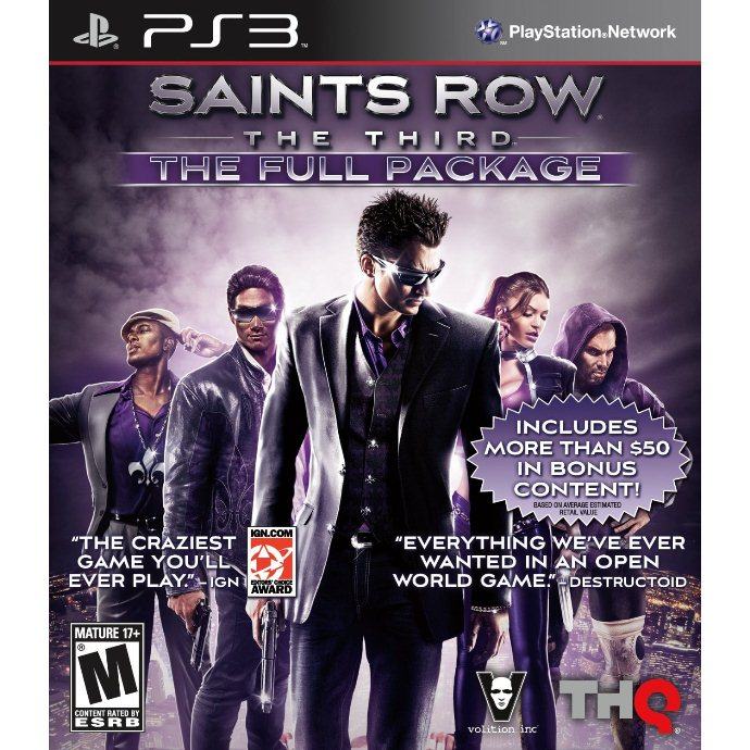 Saints row the third the full package что входит