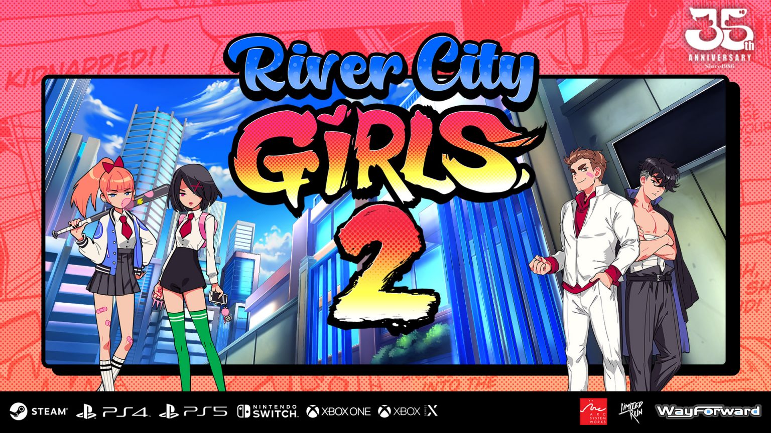 River city girls как играть вдвоем