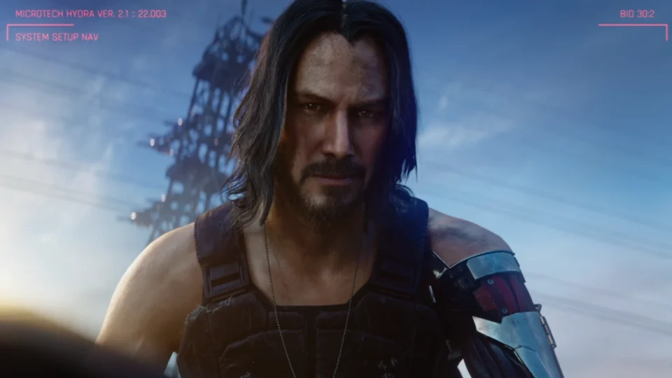 تحسن كبير في شكل Johnny Silverhand بين نسخة الإطلاق وتحديث 2.0 من Cyberpunk 2077