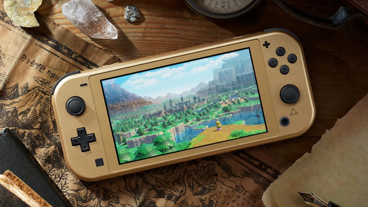 الإعلان عن نسخة خاصة من الـNintendo Switch Lite بتصميم مستوحى من ألعاب Zelda