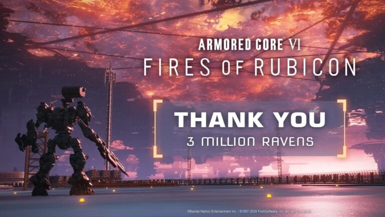 Armored Core VI: Fire of Rubicon تكسر حاجز مبيعات جديد