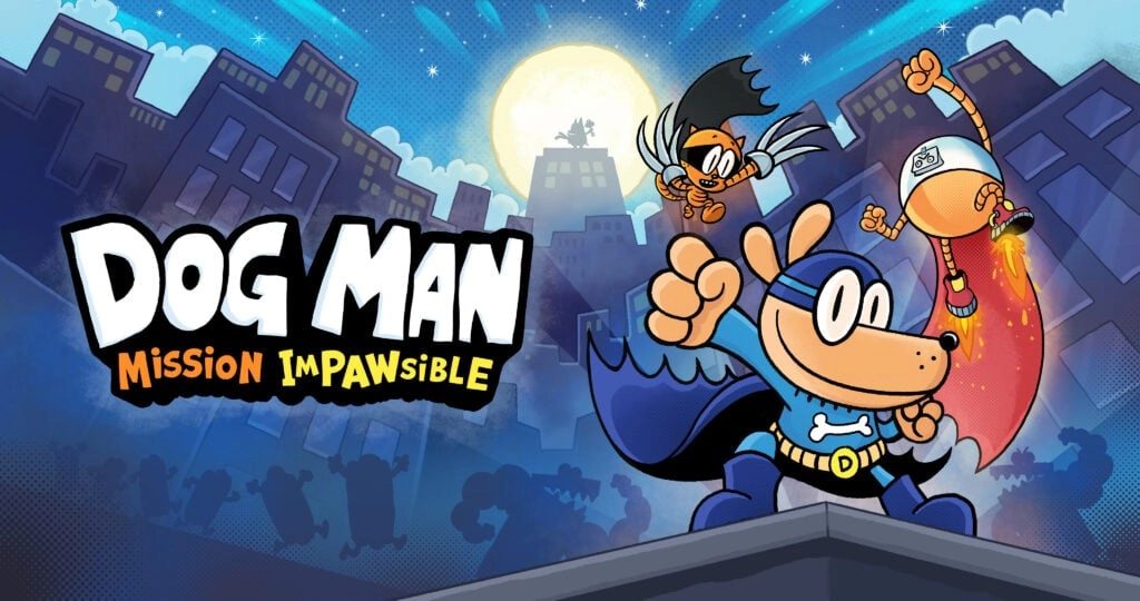 الإعلان عن لعبة المغامرات والمنصات Dog Man: Mission Impawsible