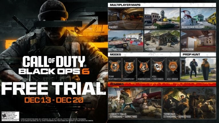 الإعلان عن أول فترات التجربة المجانية للعبة Call of Duty: Black Ops 6